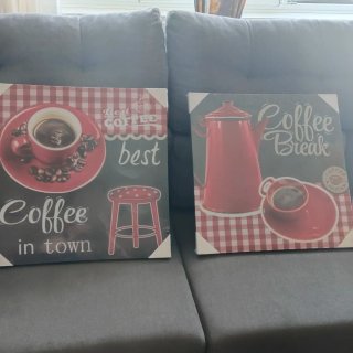 2 Cuadros Decorativos Coffee Nuevos