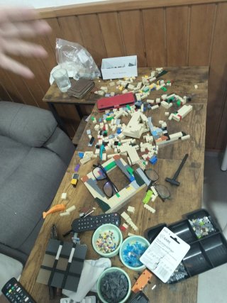 Castillos de LEGO se hacen por encargos l