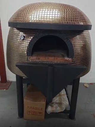 Horno de Leña Italiano Dorado