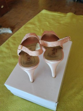 Zapatos Cruz Pradera Encaje Rosa Talla 38