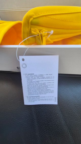Capota Bugaboo Bee 6 Amarilla