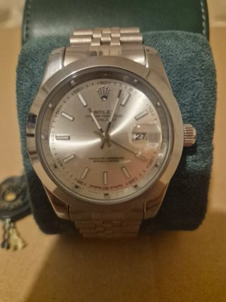 Rolex Oyster Perpetual Datejust Plata