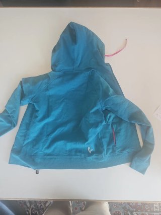 Felpa Vespa con zip e cappuccio donna Tg S