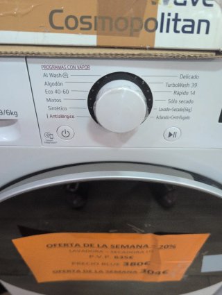 Lavadora Secadora LG 9/6kg