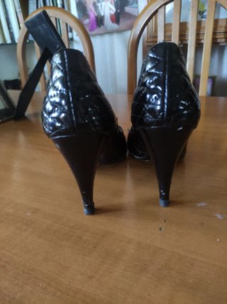 Zapatos de tacón negros 38