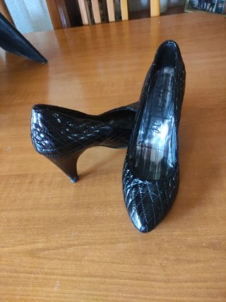 Zapatos de tacón negros 38