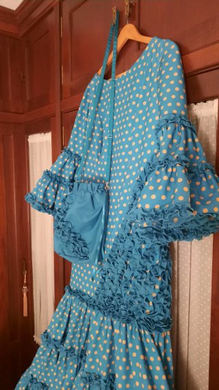Traje de flamenca hecho a medida