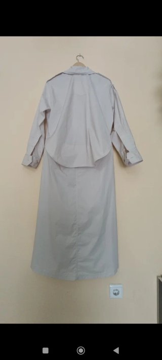 Vestido beige