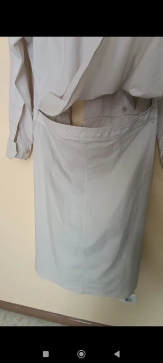 Vestido beige