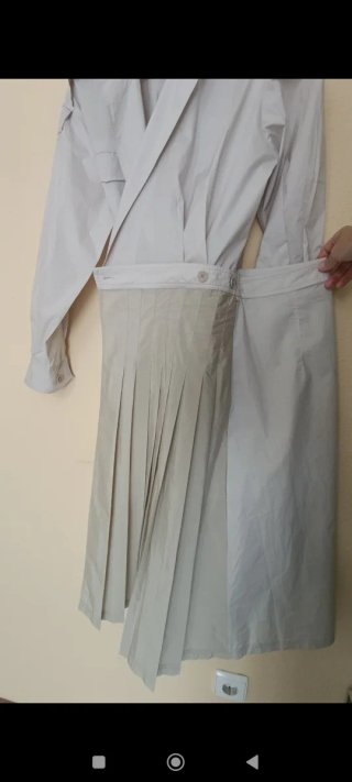 Vestido beige