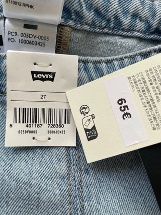 Falda Levi's Mini Vaquera Azul