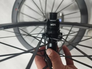 Ruedas carbono 50x28mm 1230g rodamientos ceramicos