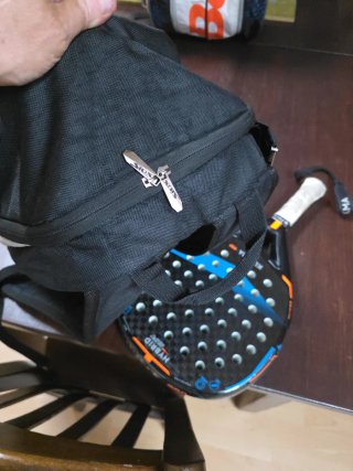 Mochila Siux Negra y Roja