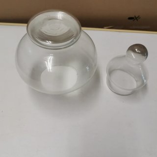Vaso Farmacia Vintage Vetro Trasparente