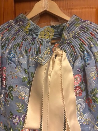 Traje de Fallera Infantil Azul Multicolor
