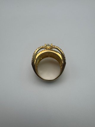 011-01-00455 ANILLO ORO 18K BRILLANTES
