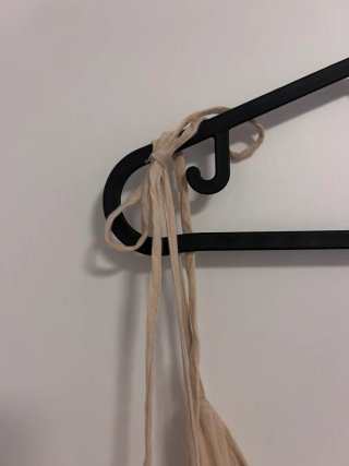 Vestido largo beige ZARA panel de abeja encaje