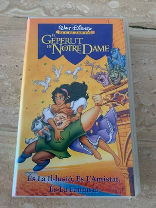 VHS Il Gobbo di Notre Dame in catalano!