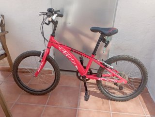 Bicicleta Infantil vermella California
