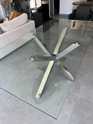 Mesa Comedor Cristal 200x100