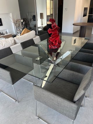 Mesa Comedor Cristal 200x100