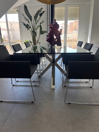 Mesa Comedor Cristal 200x100