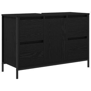 Mueble Lavabo con Cajones 90×34,5×60 cm R. Negro