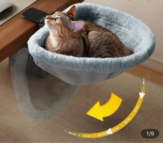 Cama colgante para gato suave