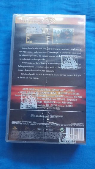 Goldeneye 007 VHS Precintada