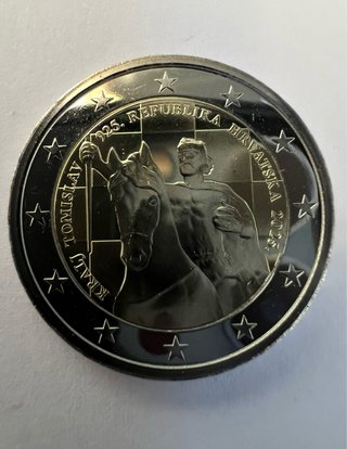 Moneta 2 Euro Croazia 2023 Tomislavo moneda