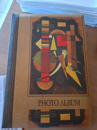 Álbum de fotos decorado