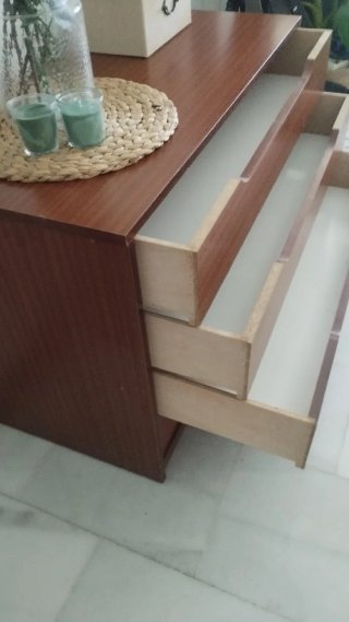 Cajonera de madera 4 cajones