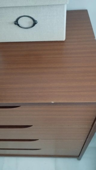 Cajonera de madera 4 cajones