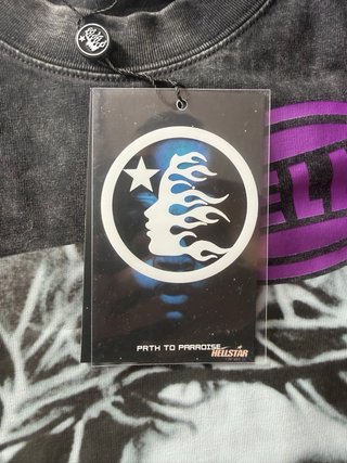 Camiseta Hellstar Faith To Paradise Negra