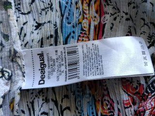 Blusa Desigual Multicolor Talla XL