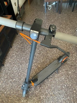 Patinete eléctrico plegable con factura de compra