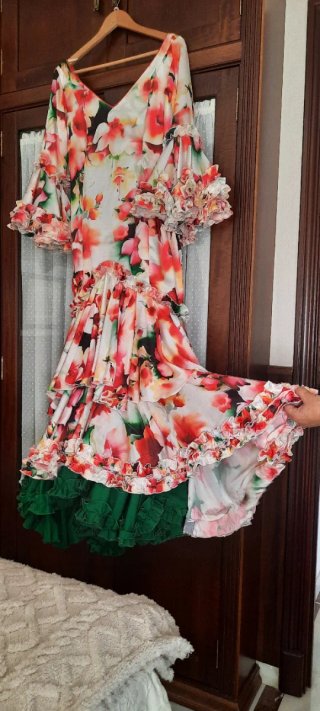 Traje de flamenca hecho a medida
