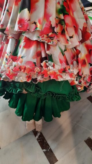 Traje de flamenca hecho a medida