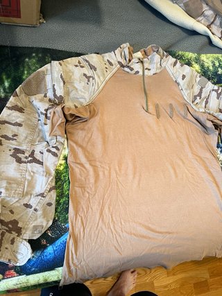 Camiseta Táctica Arida Beige/Marrón