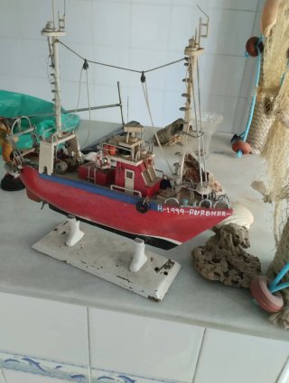 Maqueta Barco Pesca H-1.999-AUROMAR