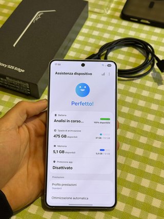 Samsung Galaxy S25 Edge 512GB Argento