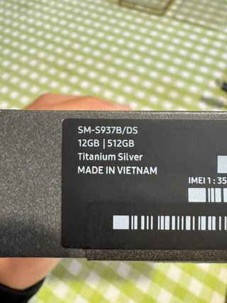 Samsung Galaxy S25 Edge 512GB Argento