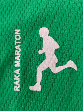 Camiseta Adidas Raka Maraton Retro Vintage Verde