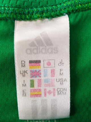 Camiseta Adidas Raka Maraton Retro Vintage Verde