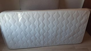 Sofá cama 190x90cm beige/gris