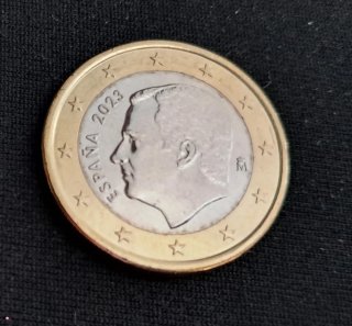 Moneda 1 Euro España 2023 Sin Circular