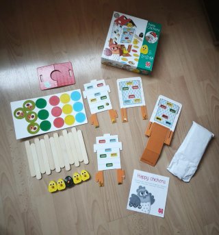 Lote 4 Juegos Goula: Happy Chickens, 3 Little Pigs