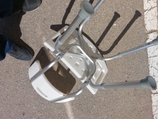 Silla de ducha antideslizante