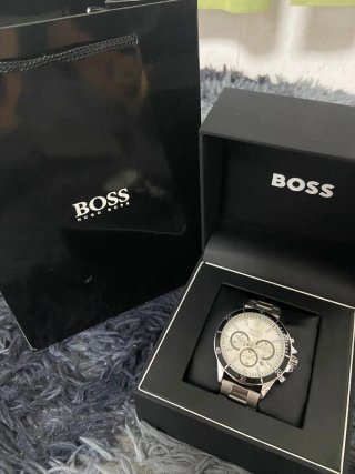 Reloj Hugo Boss Plateado Cronógrafo