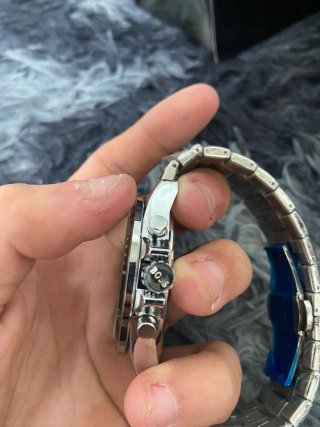 Reloj Hugo Boss Plateado Cronógrafo
